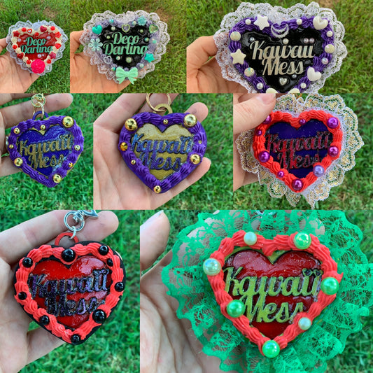 Decoden Pins and Keychains