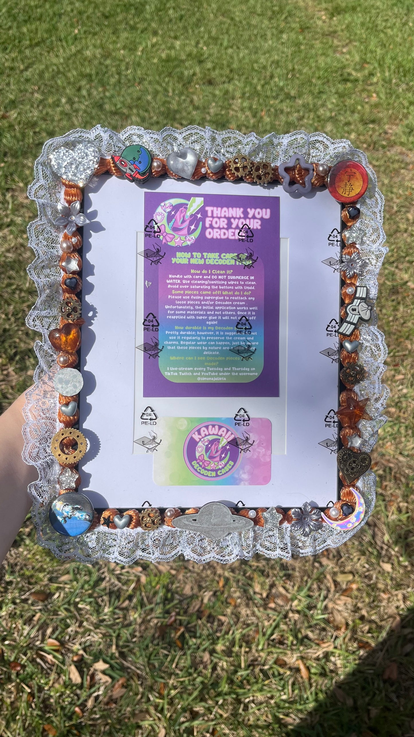Custom Decoden Picture Frames