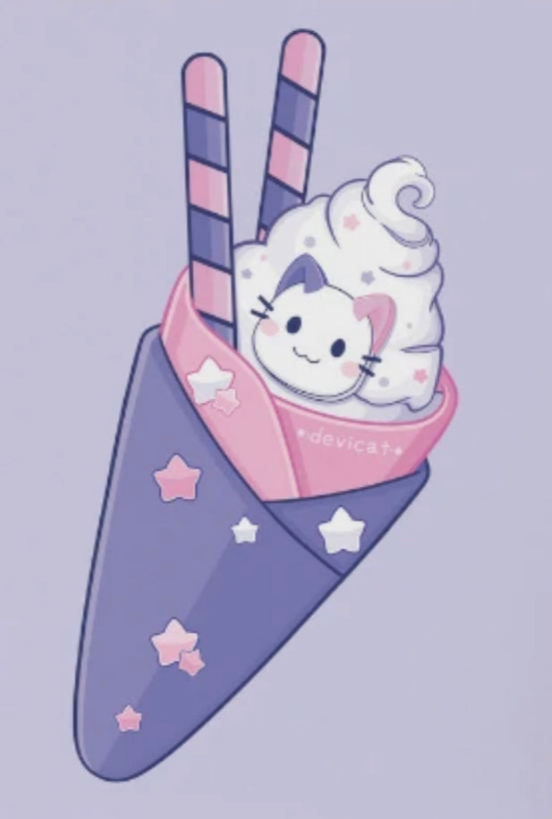 DeviCat X Kawaii Decoden Cases Collaboration Framed Prints *Preorder*