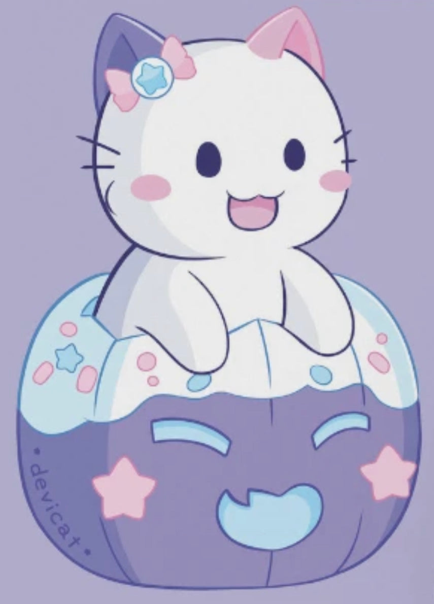 DeviCat X Kawaii Decoden Cases Collaboration Framed Prints *Preorder*