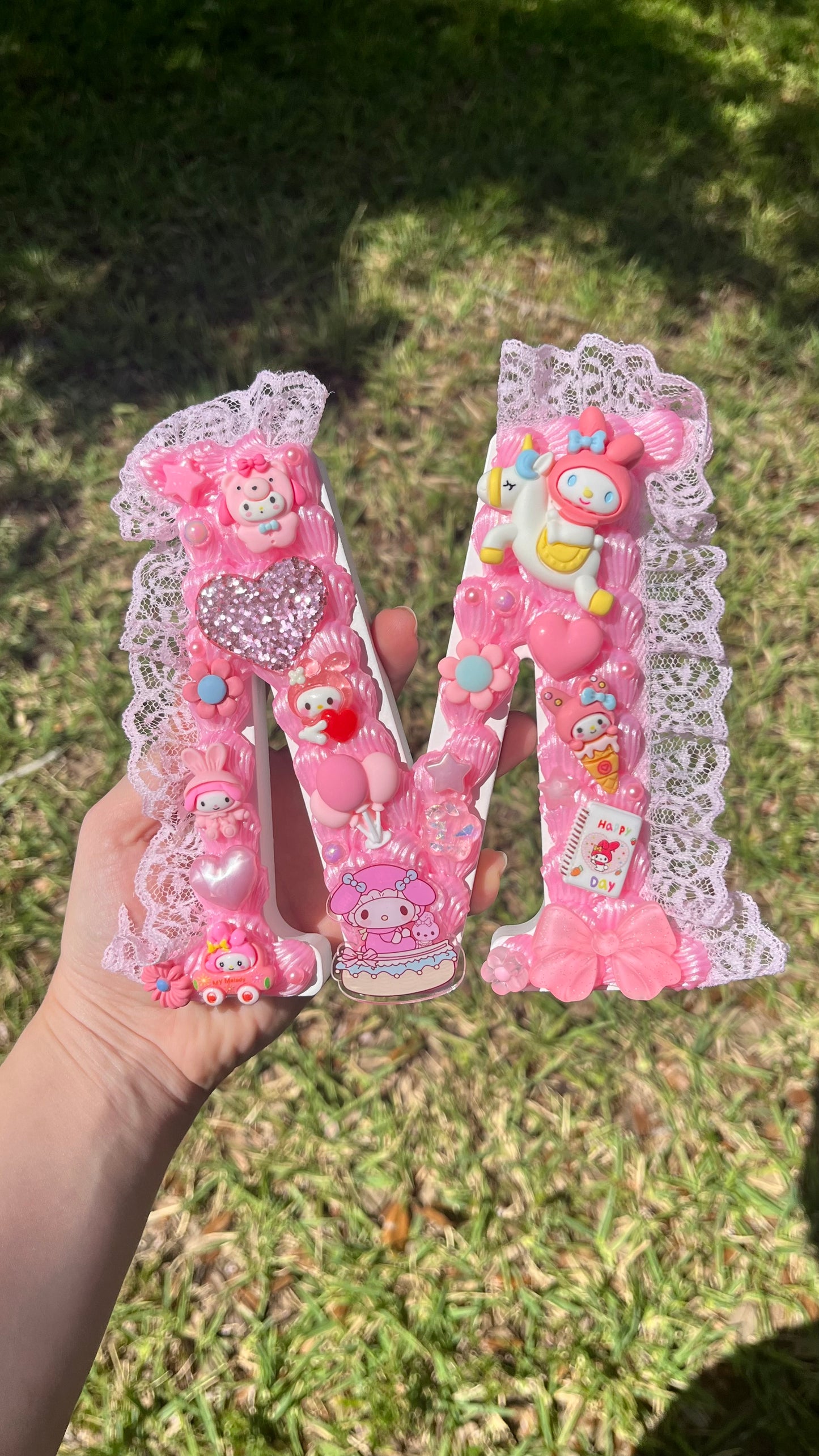 Custom Decoden Wooden Letter & Numbers