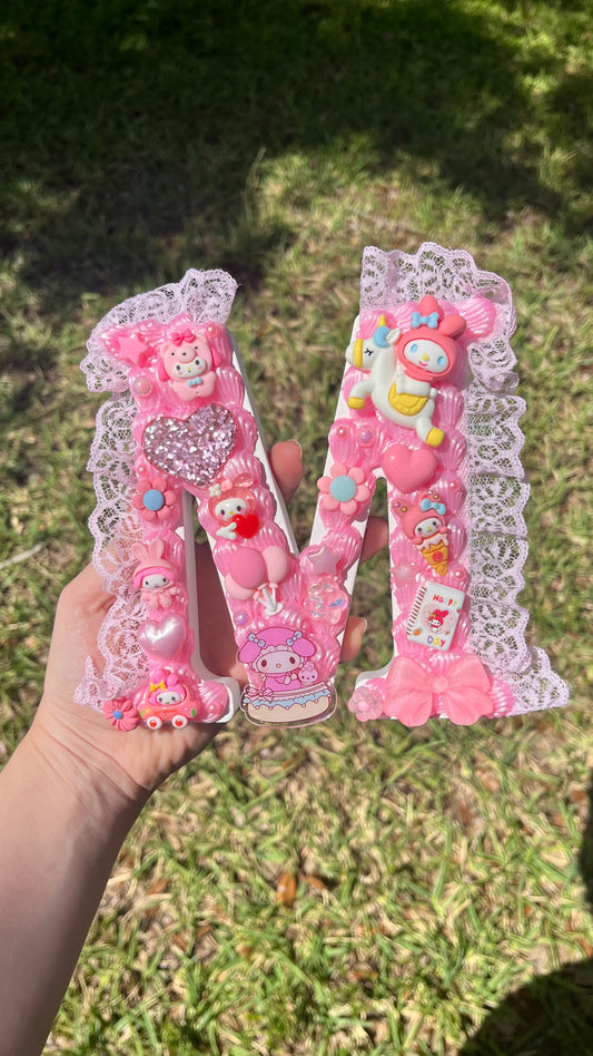 Custom Decoden Wooden Letters & Numbers