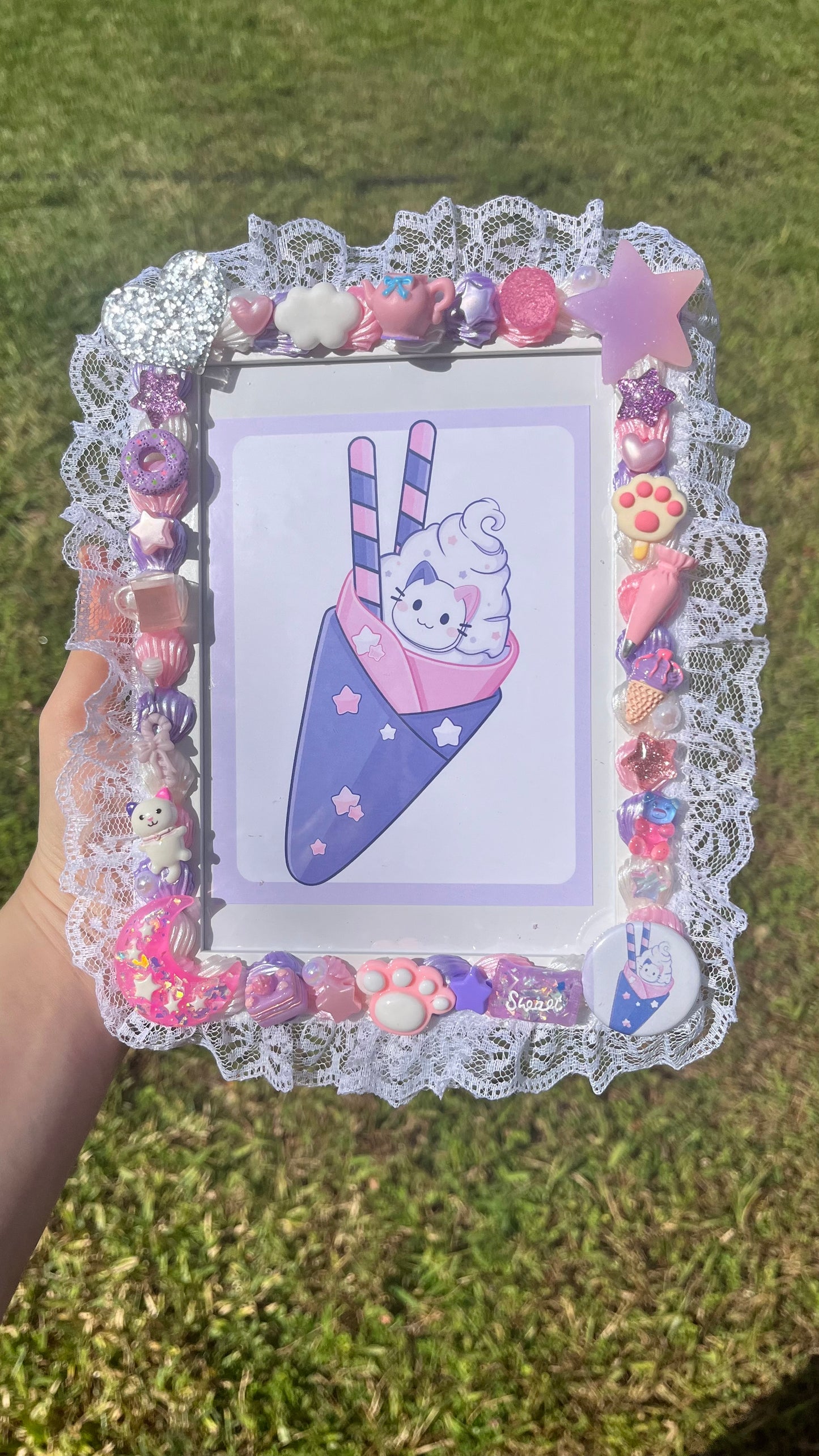 DeviCat X Kawaii Decoden Cases Collaboration Framed Prints *Preorder*
