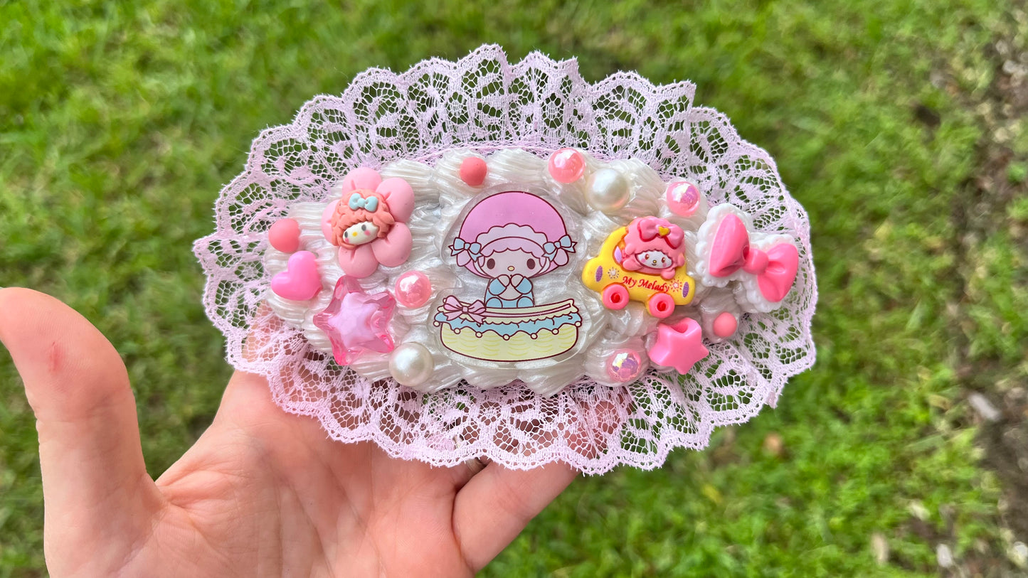 Custom Kawaii Decoden Hair Clips