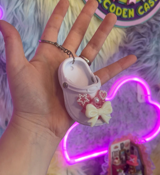 Decoden Croc Shoe Keychain