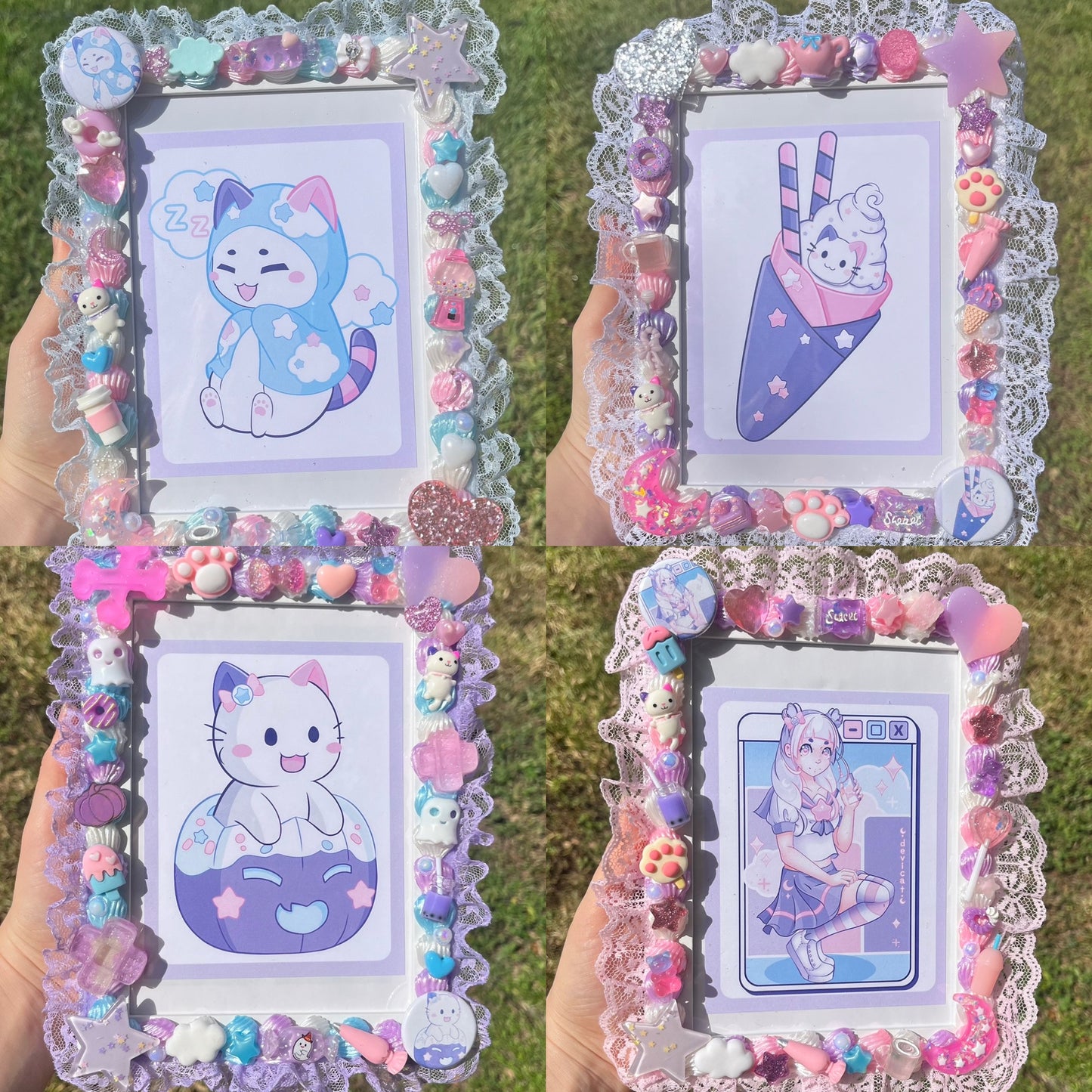 DeviCat X Kawaii Decoden Cases Collaboration Framed Prints *Preorder*