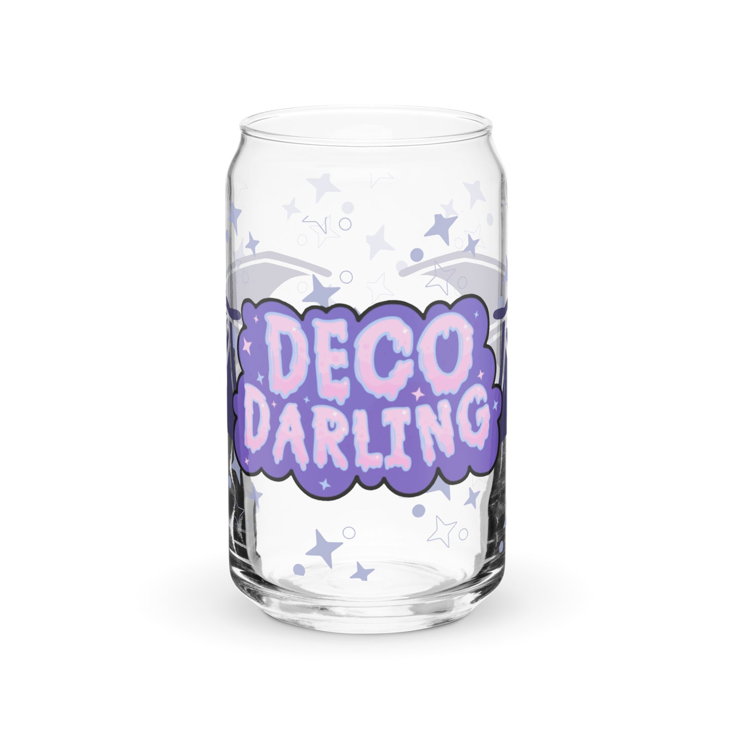 Deco Darling Can-shaped glass