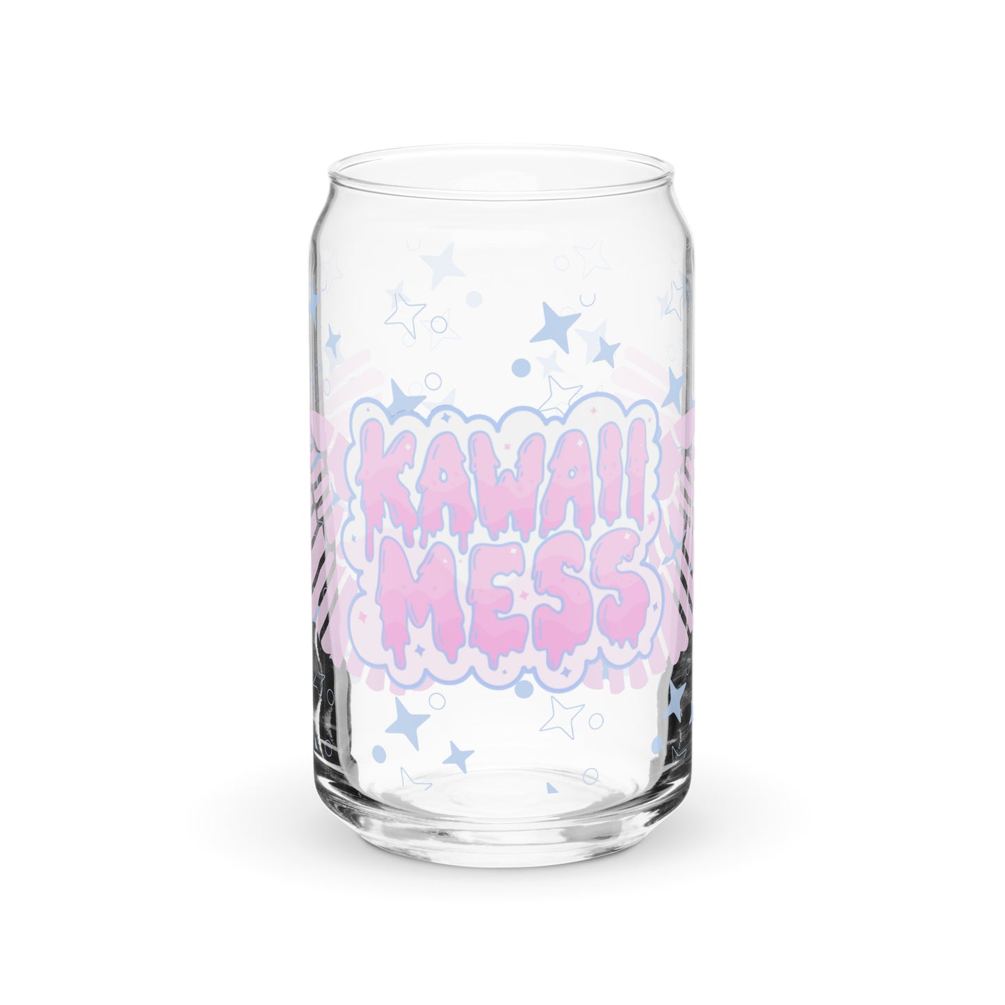 Kawaii Mess Can-shaped glass