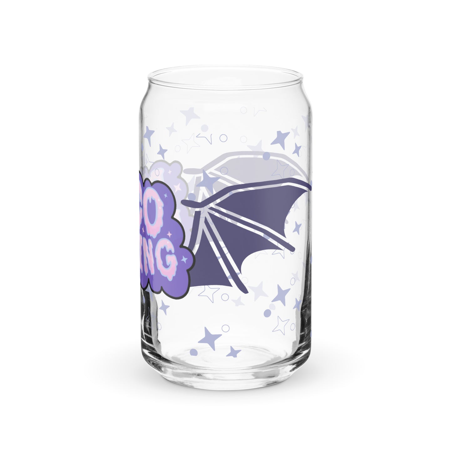 Deco Darling Can-shaped glass