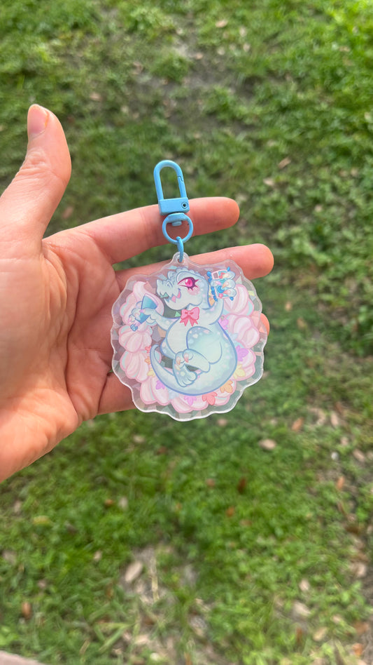 UwUzilla Acrylic Keychain
