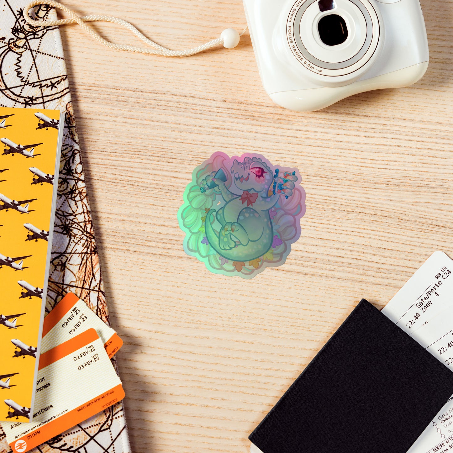 UwUzilla Holographic stickers