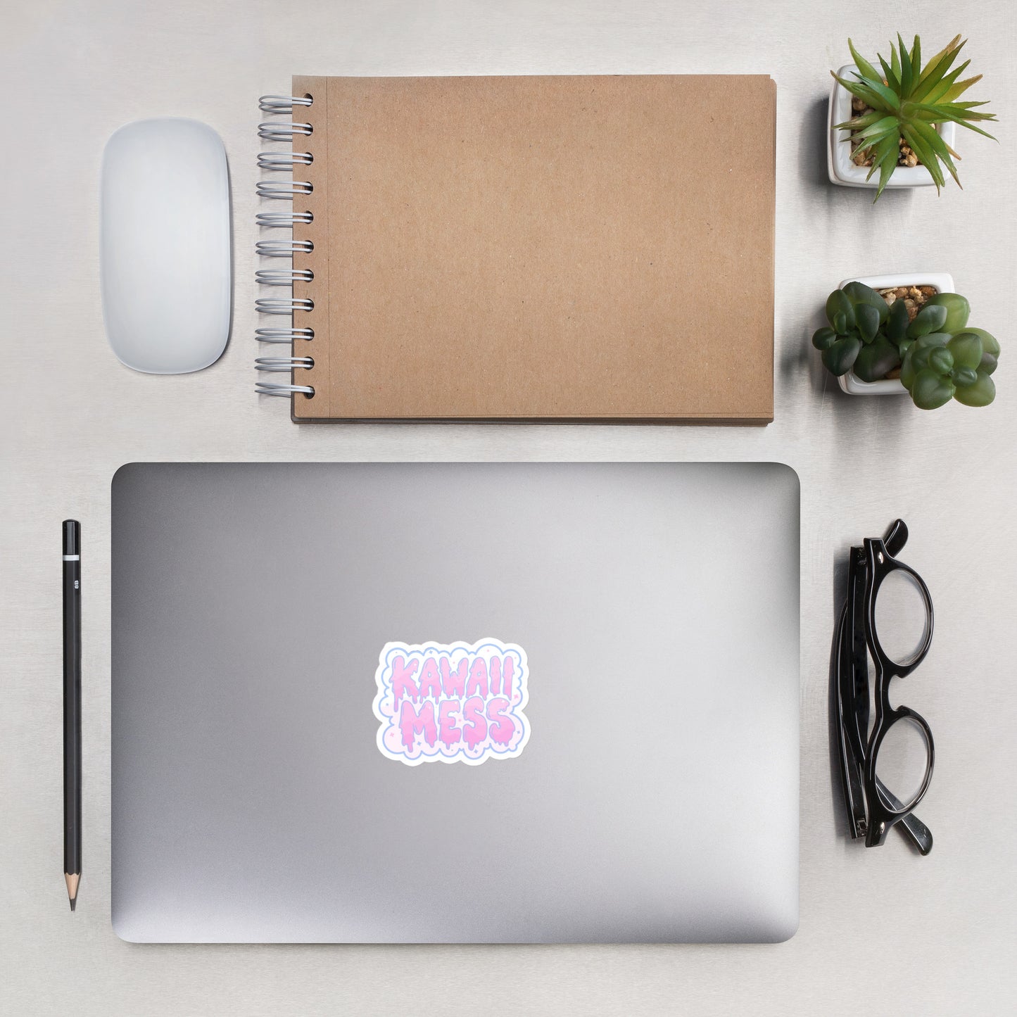 Kawaii Mess Bubble-free stickers