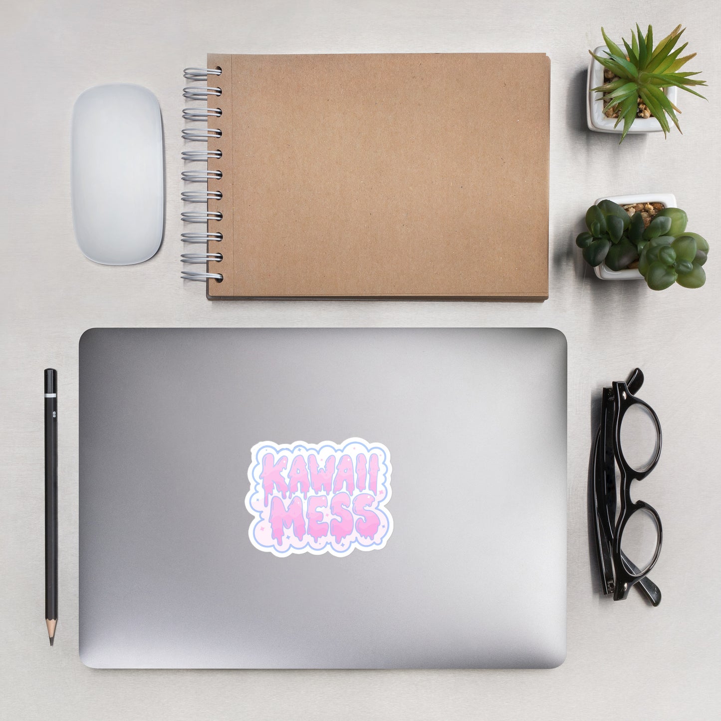 Kawaii Mess Bubble-free stickers