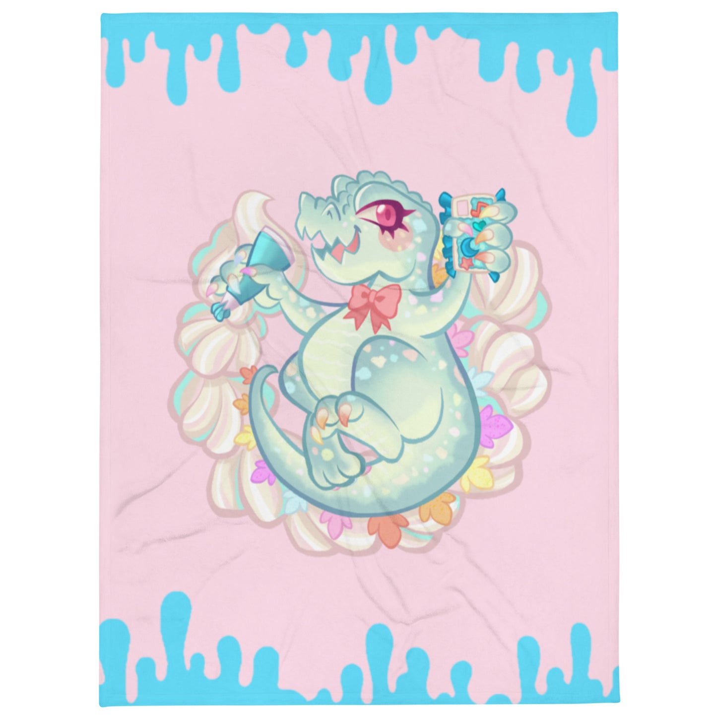 UwUzilla Throw Blanket