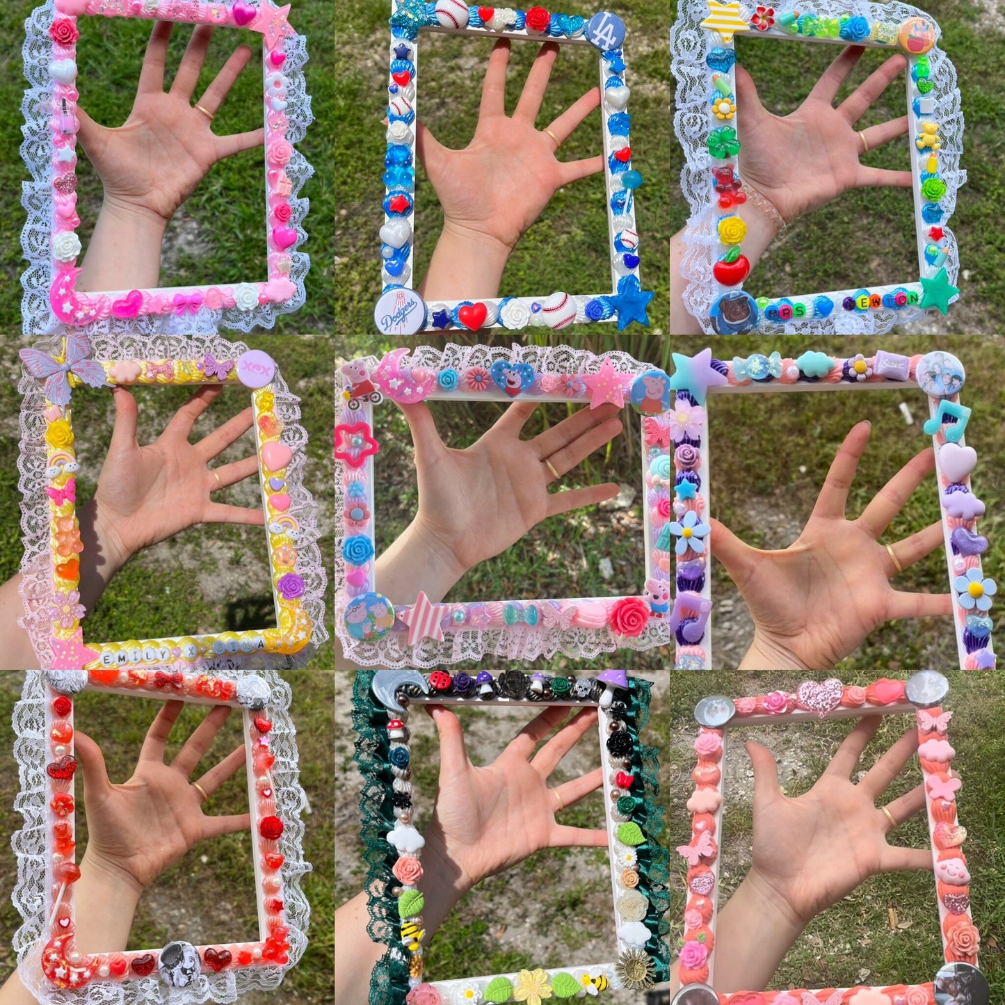 Custom Decoden Picture Frames