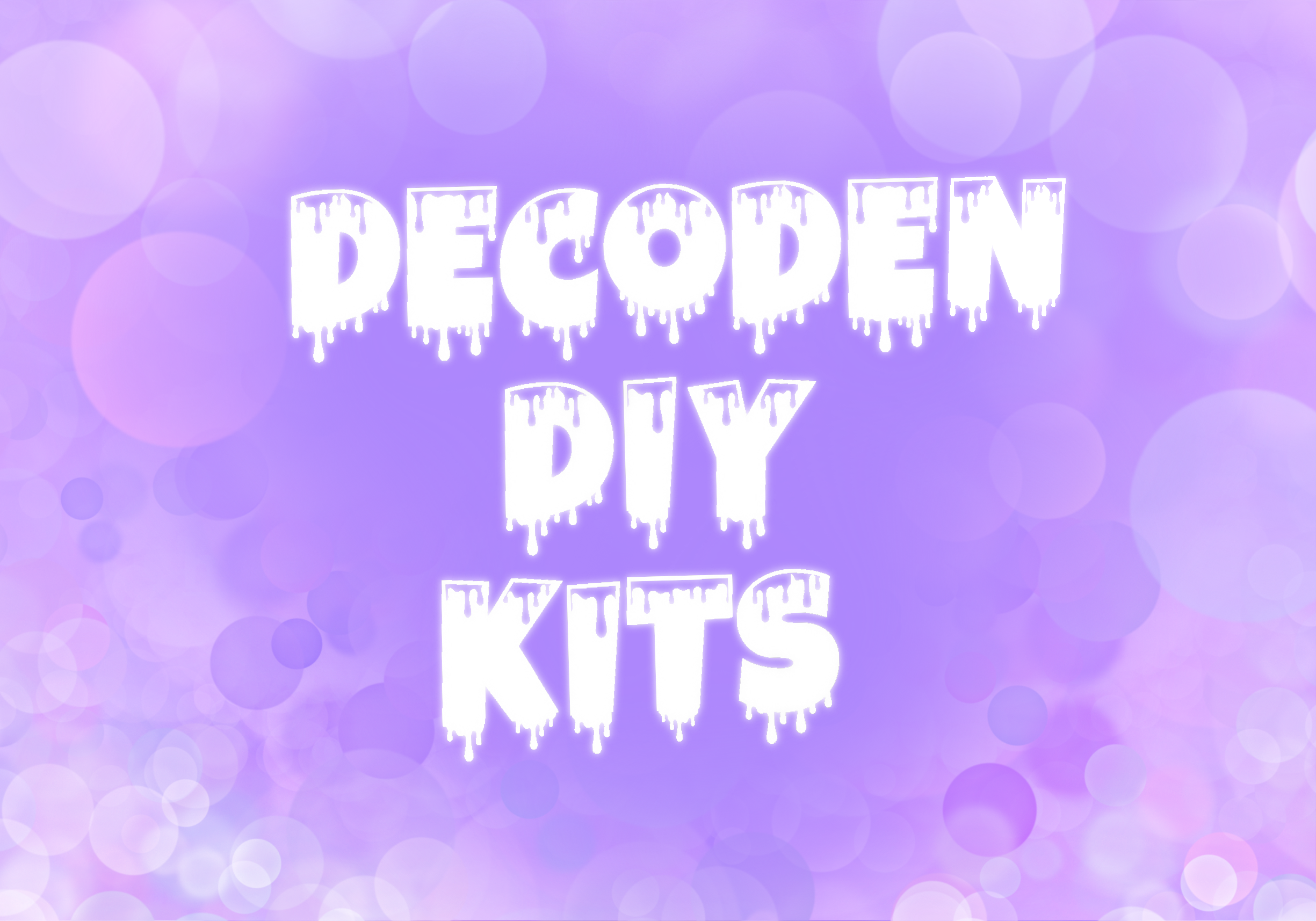 Character Pencil Holder DIY Kit - Dekoden Decoden Art Kit