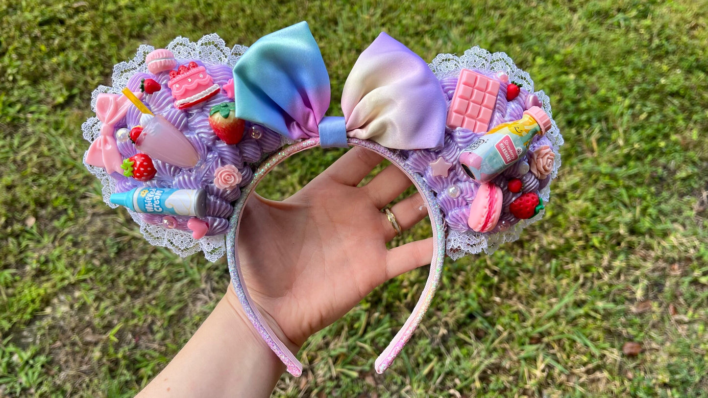 Custom Kawaii Decoden Round Ears