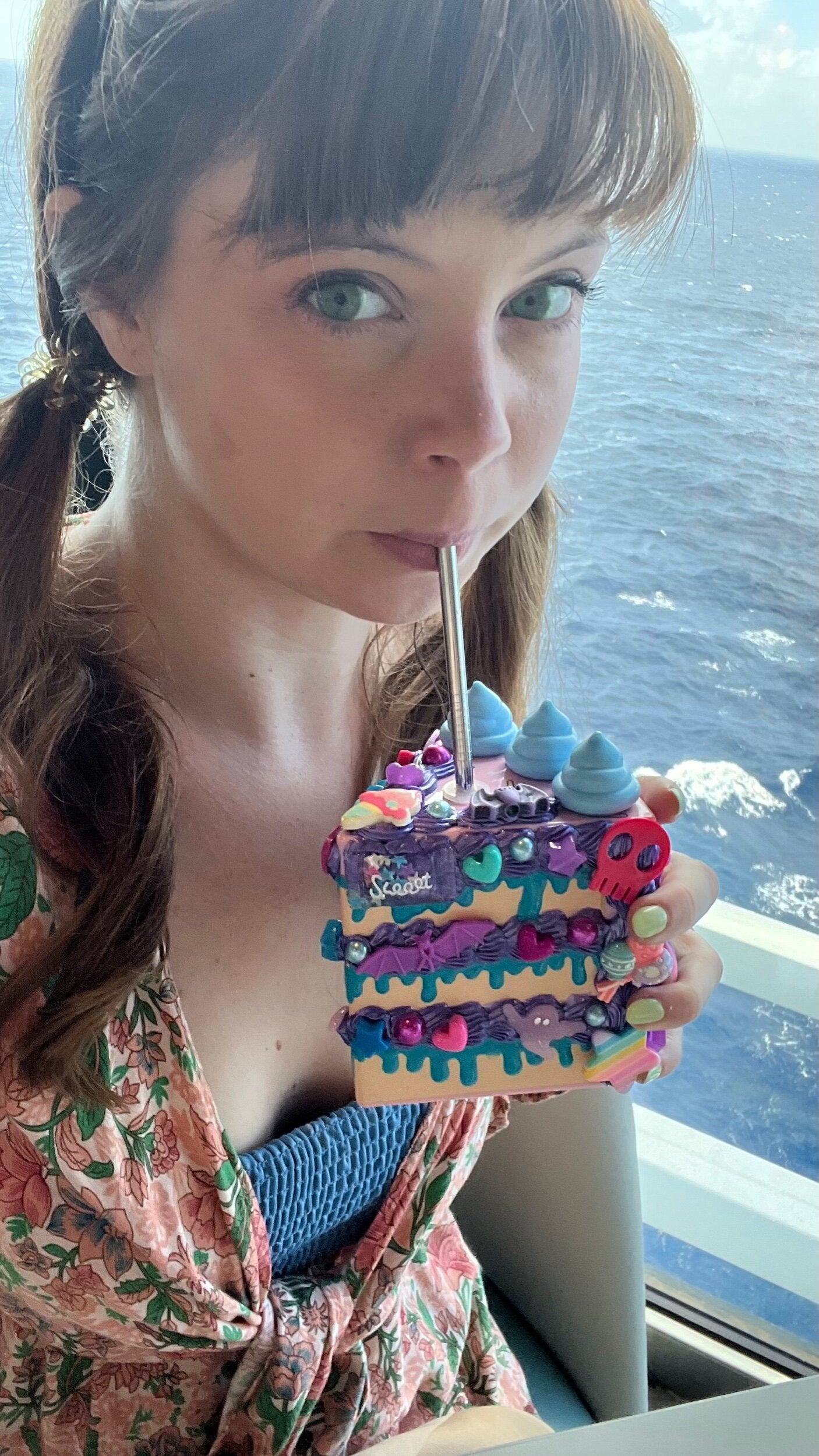 Custom Kawaii Decoden Cake Slice Beverage Cup