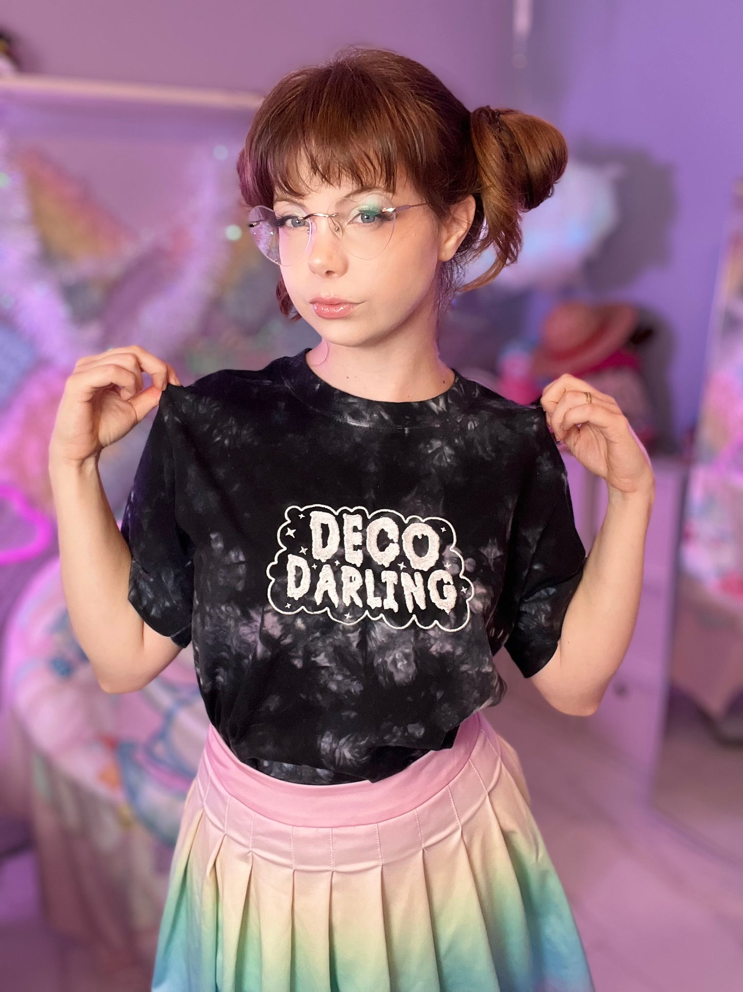 Deco Darling Oversized tie-dye