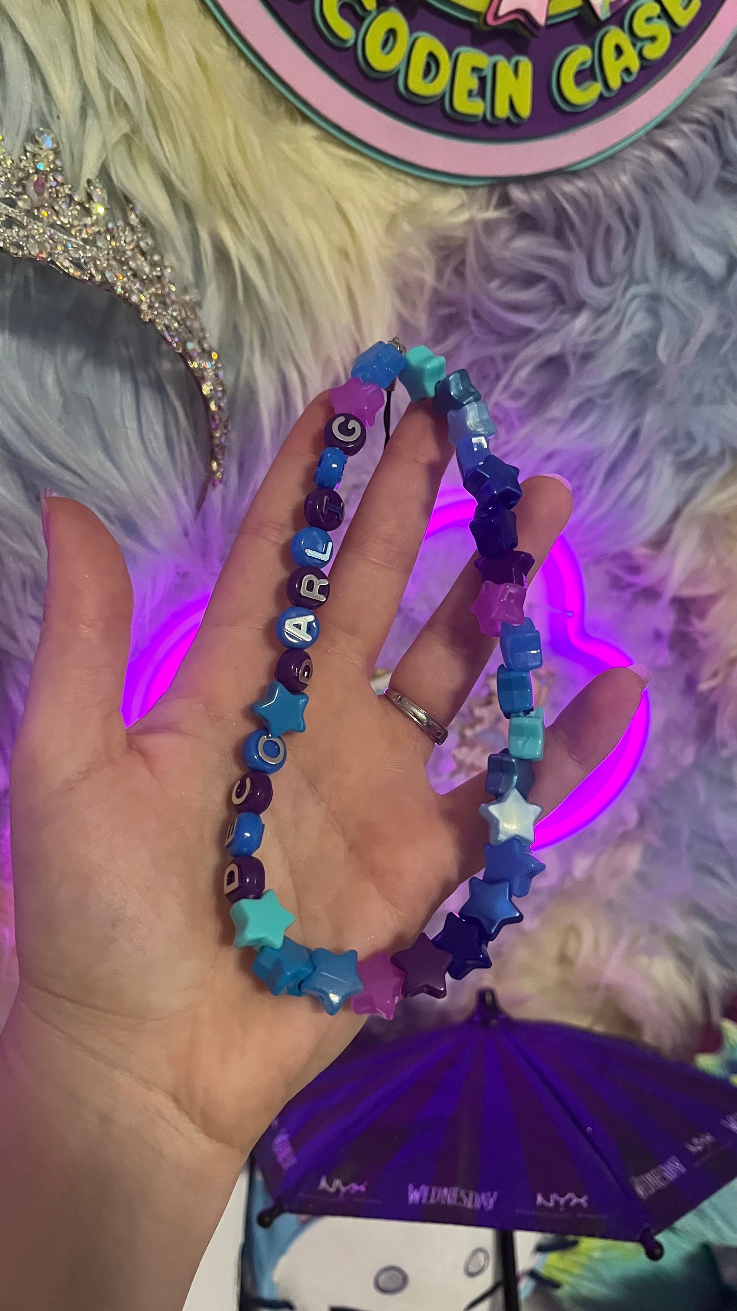 *LIVE Event* Custom Phone Charm Beaded Bracelet