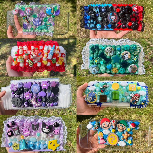 Custom Kawaii Decoden Tablets Laptops Consoles & Earbuds ANY BRAND