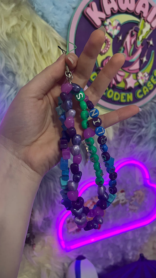 *LIVE Event* Custom Phone Charm Beaded Bracelet
