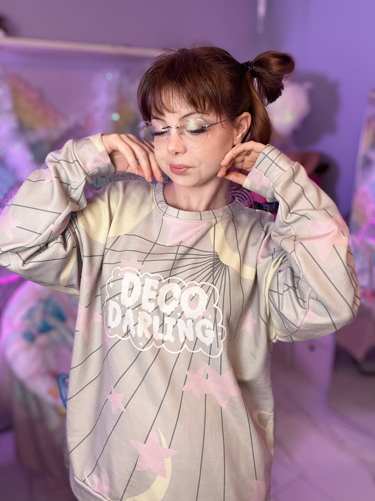 Deco Darling Grey Sweatshirt