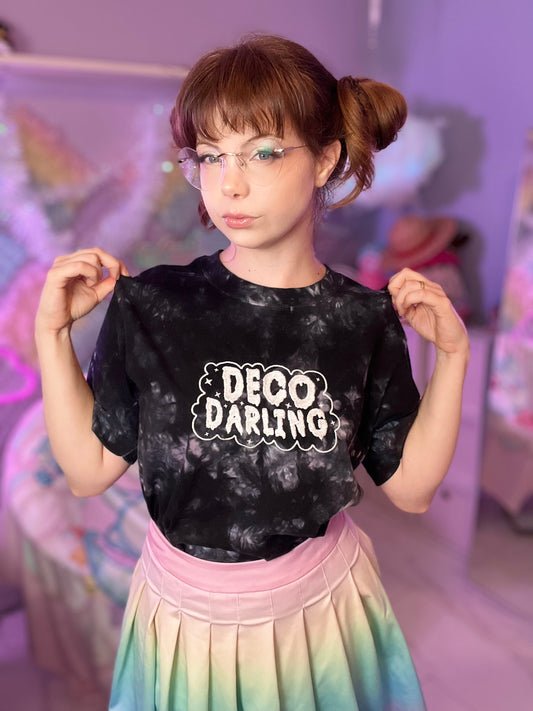 Deco Darling Oversized tie-dye t-shirt