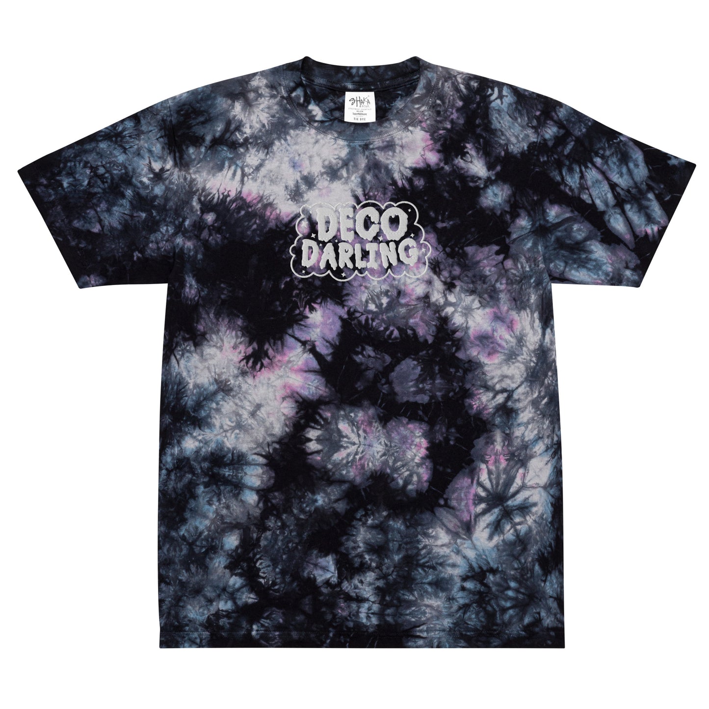 Deco Darling Oversized tie-dye t-shirt